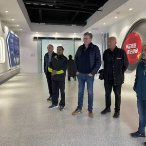 Cliente internacional de visita en la fábrica de NanShang (24)