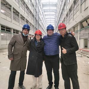 Cliente internacional de visita en la fábrica de NanShang (25)