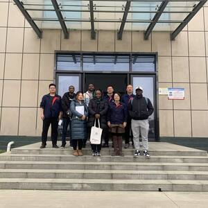 Cliente internacional de visita en la fábrica de NanShang (27)
