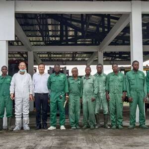 Cliente internacional em visita à fábrica da NanShang (7)